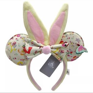 Disney Pastel Floral Minnie Ears Headband